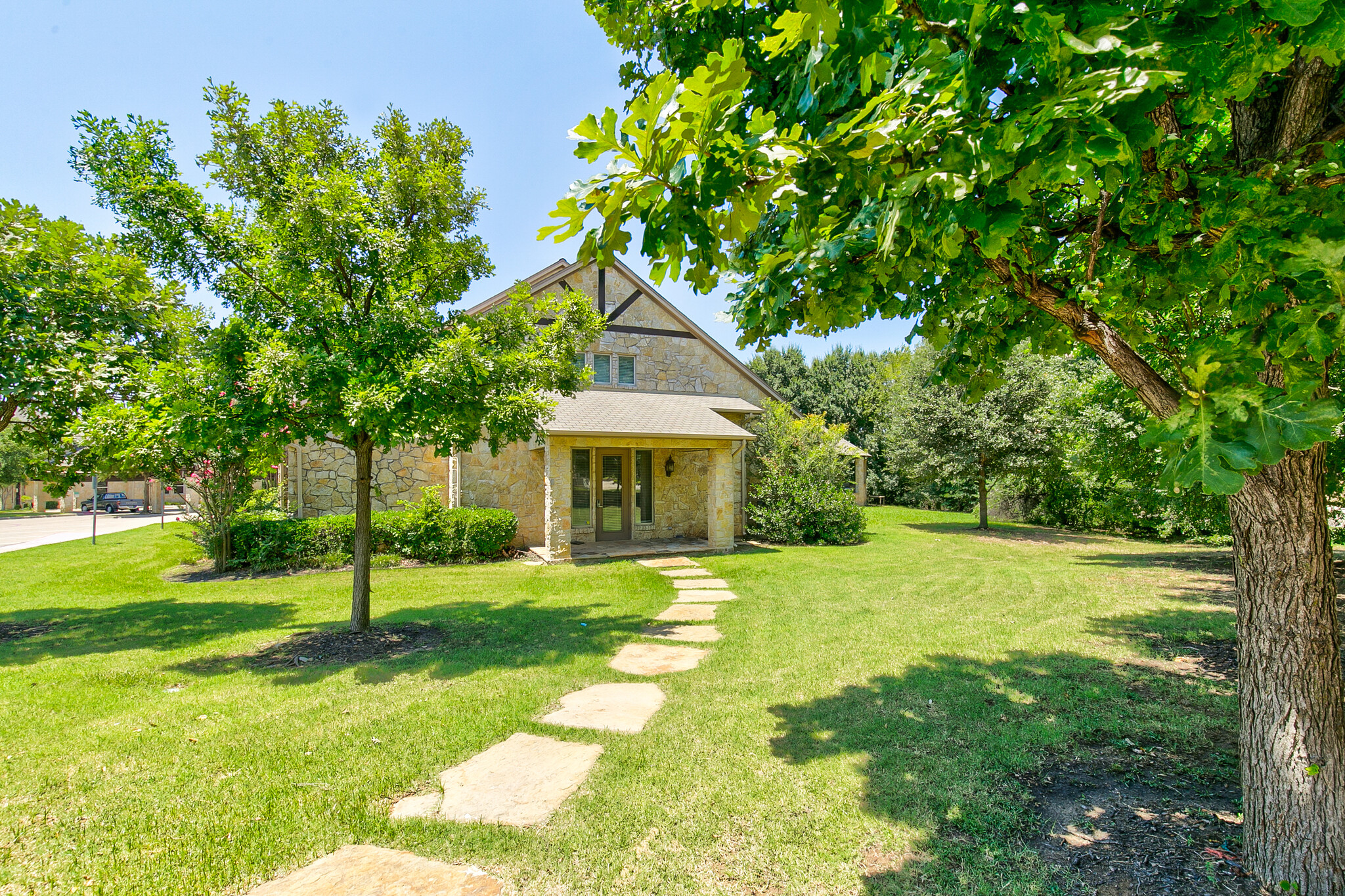 640 W Southlake building back view and backyard